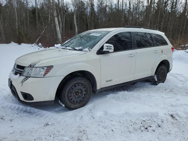 3C4PDCCG7ET111894 - 2014 DODGE JOURNEY SXT WHITE photo 1