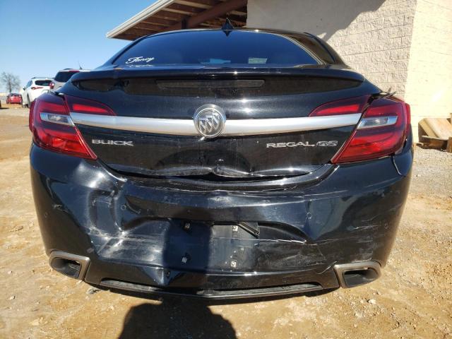 2G4GU5GX6G9135160 - 2016 BUICK REGAL GS BLACK photo 6