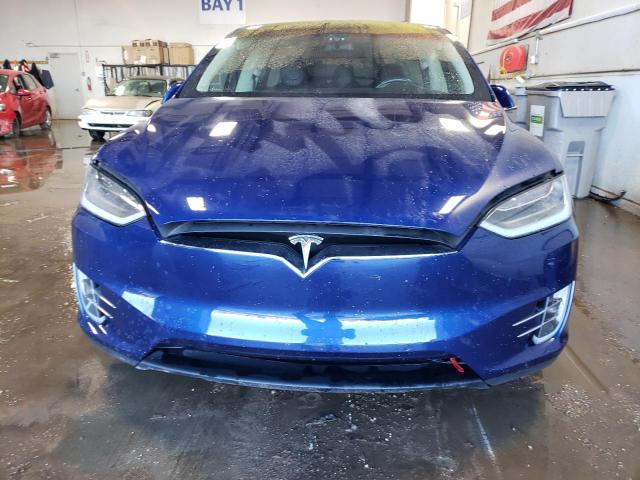 5YJXCAE26GF005284 - 2016 TESLA MODEL X BLUE photo 5