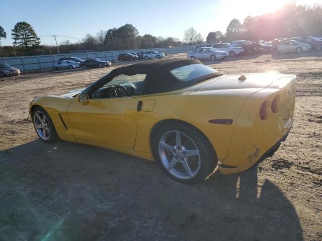 1G1YY34U155120953 - 2005 CHEVROLET CORVETTE YELLOW photo 2