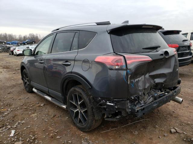 JTMNFREV0GJ065822 - 2016 TOYOTA RAV4 SE GRAY photo 2