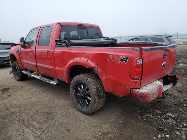 1FTSW21R38EB54247 - 2008 FORD F250 SUPER DUTY RED photo 2
