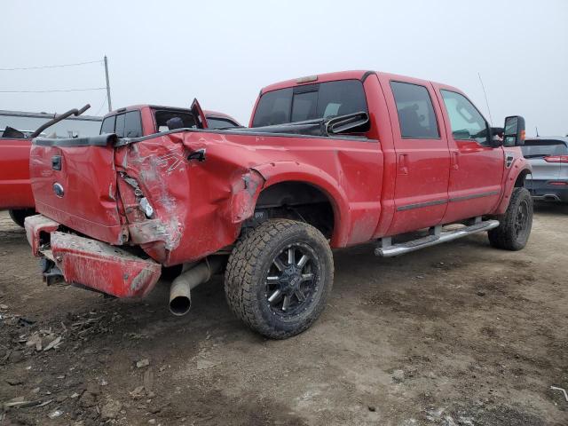 1FTSW21R38EB54247 - 2008 FORD F250 SUPER DUTY RED photo 3