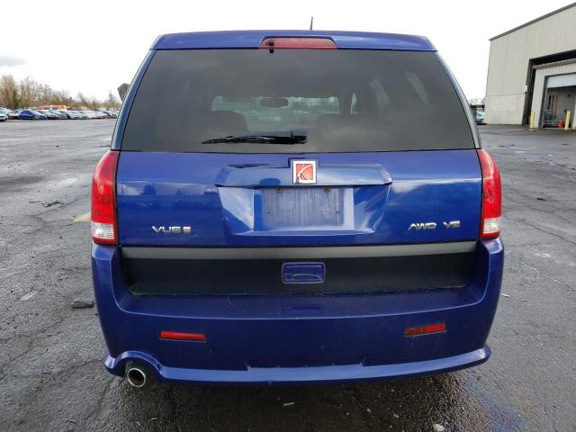 5GZCZ63446S884976 - 2006 SATURN VUE BLUE photo 6