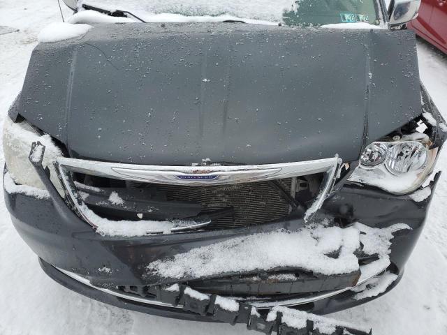 2C4RC1CGXCR208281 - 2012 CHRYSLER TOWN & COU TOURING L CHARCOAL photo 12