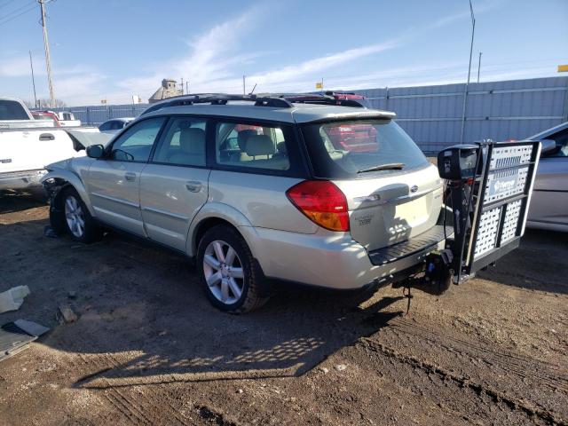 4S4BP62C167329848 - 2006 SUBARU LEGACY OUTBACK 2.5I LIMITED BEIGE photo 2