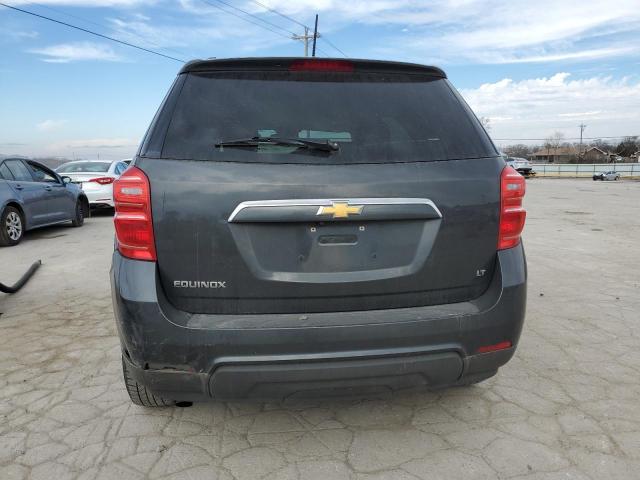 2GNALCEKXH6309119 - 2017 CHEVROLET EQUINOX LT BLACK photo 6