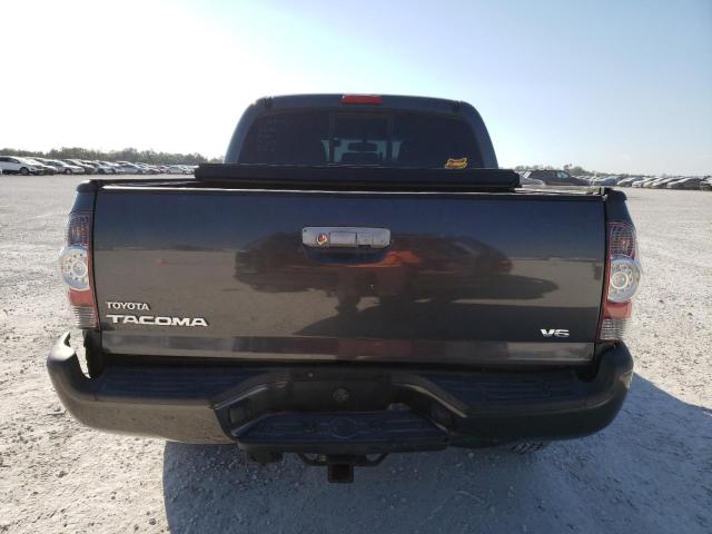 3TMJU4GN1DM148243 - 2013 TOYOTA TACOMA DOUBLE CAB PRERUNNER GRAY photo 6