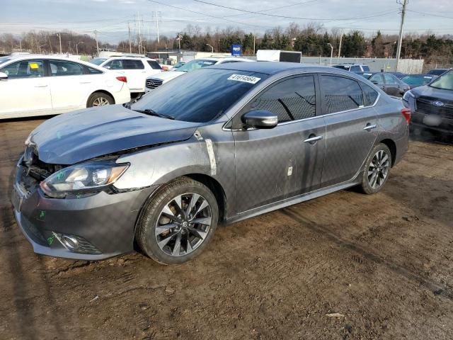 3N1AB7APXHY376776 - 2017 NISSAN SENTRA S GRAY photo 1