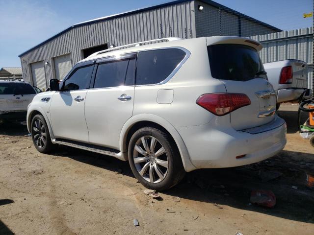 JN8AZ2NE1E9062444 - 2014 INFINITI QX80 WHITE photo 2