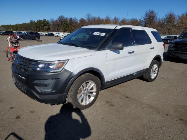 1FM5K8AR8HGC86383 - 2017 FORD EXPLORER POLICE INTERCEPTOR WHITE photo 1