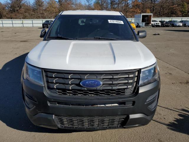 1FM5K8AR8HGC86383 - 2017 FORD EXPLORER POLICE INTERCEPTOR WHITE photo 5