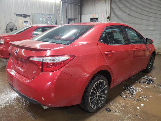 5YFBURHE6GP414269 - 2016 TOYOTA COROLLA L RED photo 3