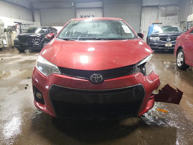 5YFBURHE6GP414269 - 2016 TOYOTA COROLLA L RED photo 5