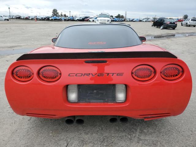 1G1YY22GX45102604 - 2004 CHEVROLET CORVETTE RED photo 6