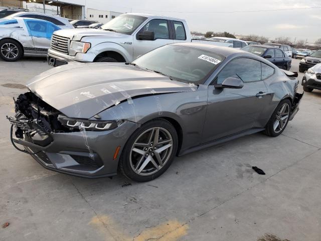 1FA6P8TH4R5108830 - 2024 FORD MUSTANG GRAY photo 1