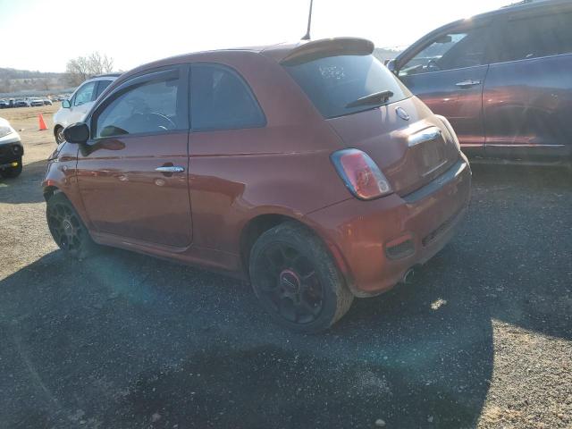 3C3CFFBR1FT696233 - 2015 FIAT 500 SPORT ORANGE photo 2