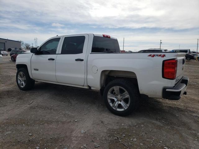 3GCUKPECXJG432986 - 2018 CHEVROLET SILVERADO K1500 CUSTOM WHITE photo 2