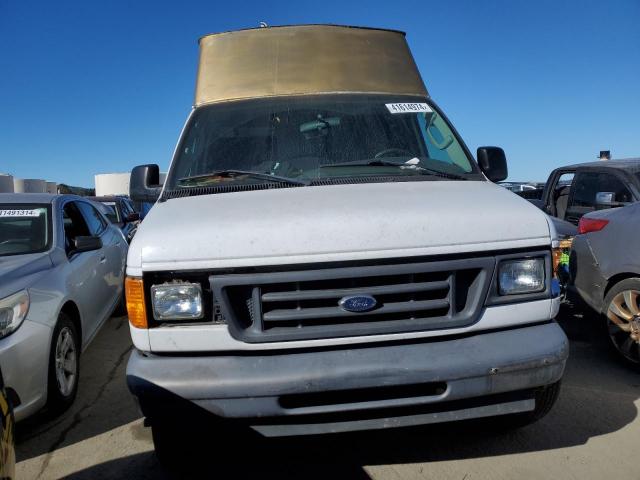 1FTNE24W36DA70658 - 2006 FORD ECONOLINE E250 VAN WHITE photo 5