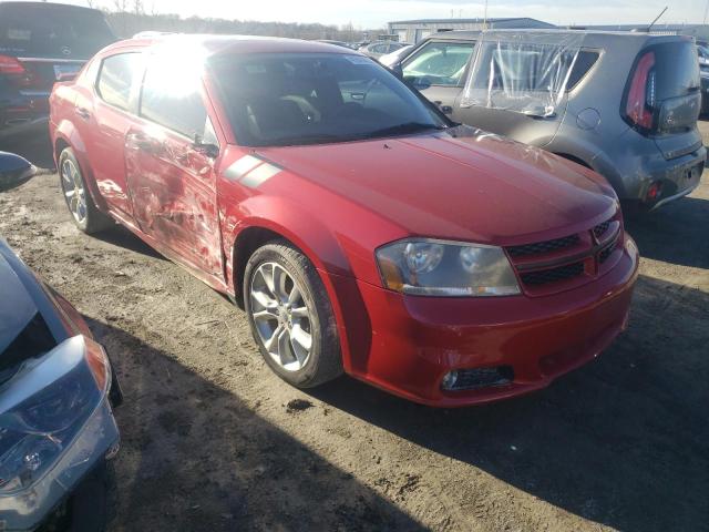 1C3CDZBGXDN519859 - 2013 DODGE AVENGER R/T RED photo 4