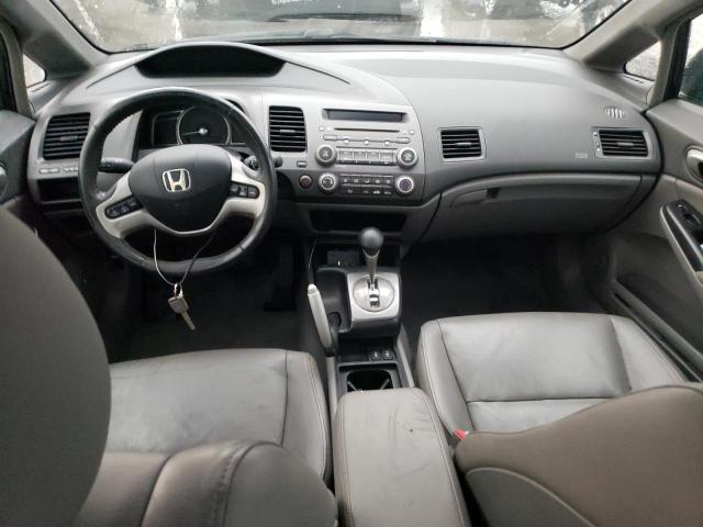 2HGFA16948H329876 - 2008 HONDA CIVIC EXL BLACK photo 8