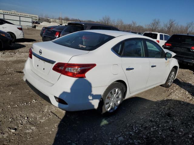 3N1AB7AP5GY233572 - 2016 NISSAN SENTRA S WHITE photo 3