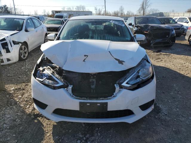 3N1AB7AP5GY233572 - 2016 NISSAN SENTRA S WHITE photo 5