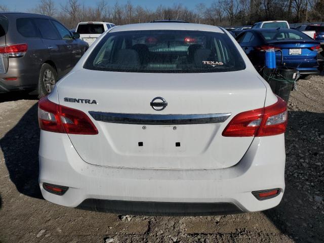 3N1AB7AP5GY233572 - 2016 NISSAN SENTRA S WHITE photo 6