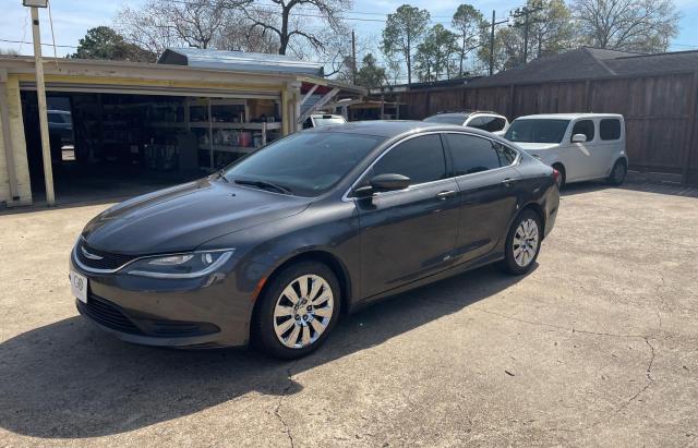 1C3CCCFB1FN564707 - 2015 CHRYSLER 200 LX GRAY photo 2