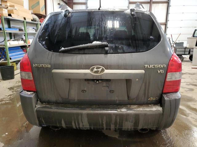 KM8JM72D17U569536 - 2007 HYUNDAI TUCSON GL GRAY photo 6