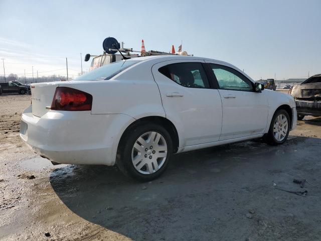 1C3CDZAG2EN232762 - 2014 DODGE AVENGER SE WHITE photo 3