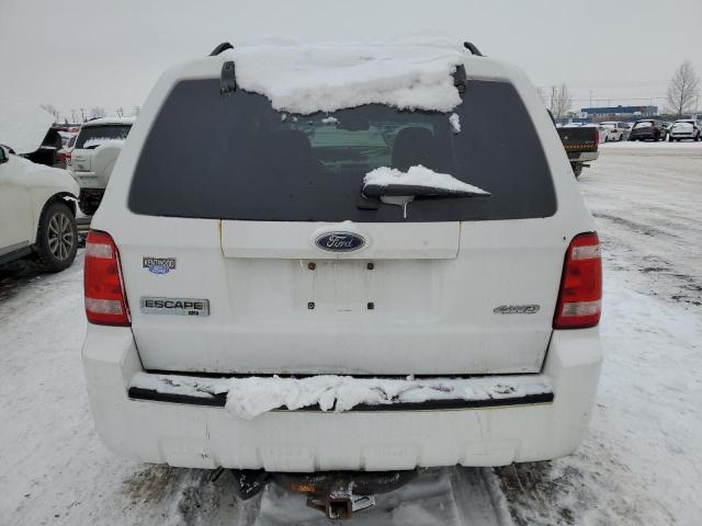 1FMCU93168KC61963 - 2008 FORD ESCAPE XLT WHITE photo 6