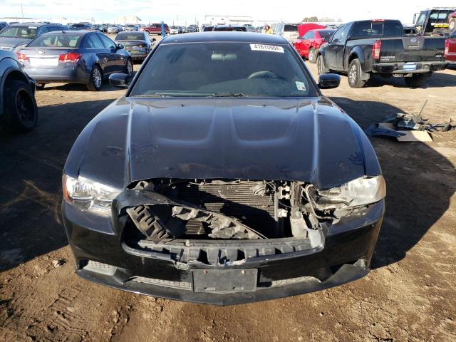 2C3CDXBGXDH571148 - 2013 DODGE CHARGER SE BLACK photo 5