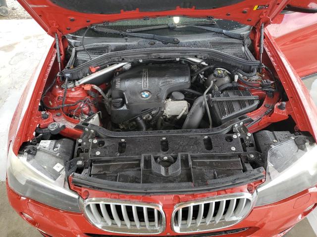 5UXWZ7C59H0U46366 - 2017 BMW X3 SDRIVE28I RED photo 12