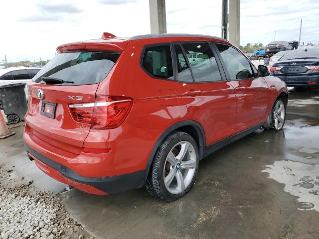 5UXWZ7C59H0U46366 - 2017 BMW X3 SDRIVE28I RED photo 3