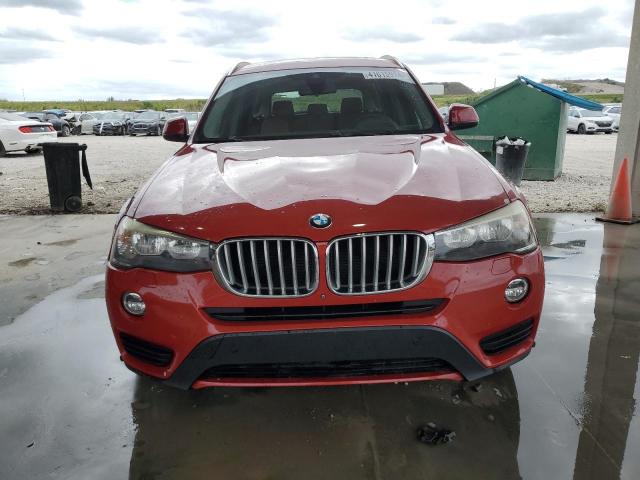5UXWZ7C59H0U46366 - 2017 BMW X3 SDRIVE28I RED photo 5