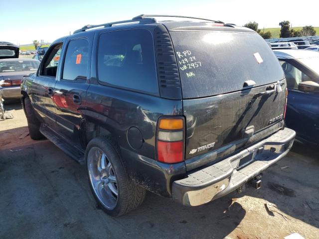 1GNEC13V05J262457 - 2005 CHEVROLET TAHOE C1500 BLACK photo 2