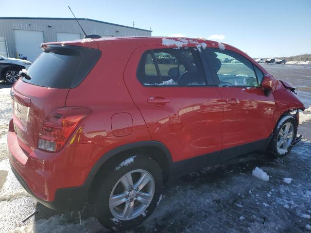 KL7CJKSB0LB353445 - 2020 CHEVROLET TRAX LS RED photo 3