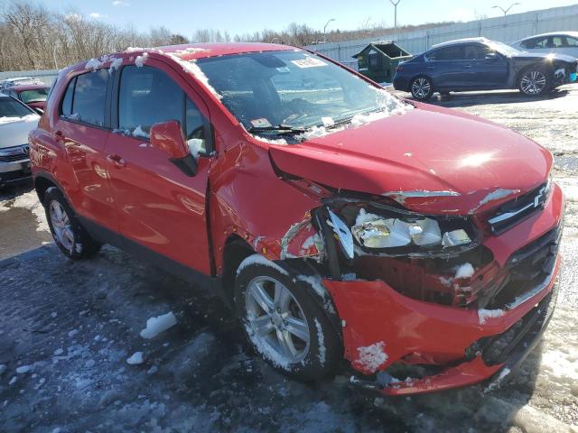 KL7CJKSB0LB353445 - 2020 CHEVROLET TRAX LS RED photo 4