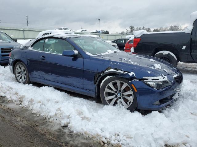 WBAEB53568CX62857 - 2008 BMW 650 I BLUE photo 4