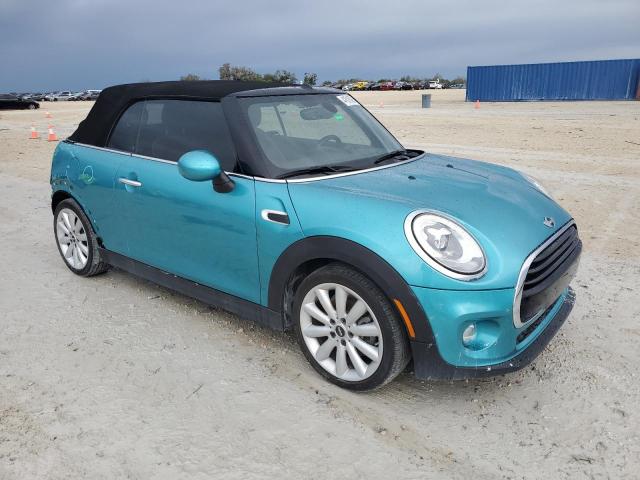 WMWWG5C5XH3C20251 - 2017 MINI COOPER TURQUOISE photo 4