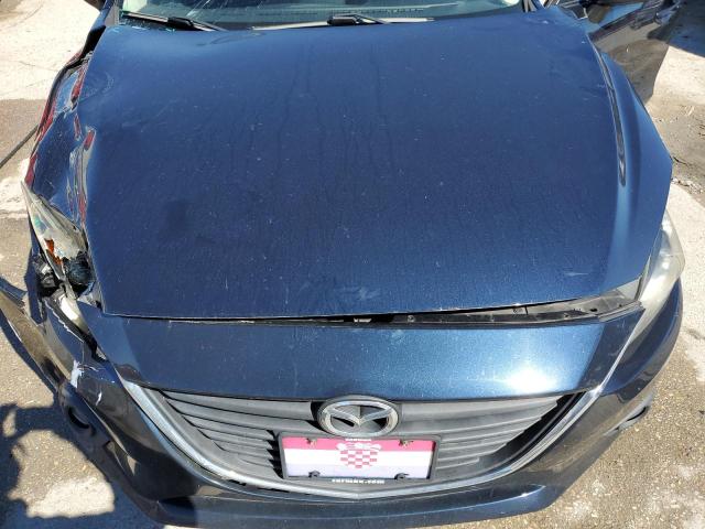 JM1BM1L76G1336493 - 2016 MAZDA 3 TOURING BLUE photo 11