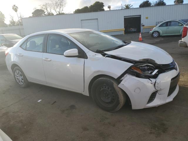 5YFBPRHE1GP414199 - 2016 TOYOTA COROLLA ECO WHITE photo 4