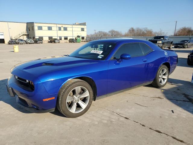 2C3CDZAG0KH606600 - 2019 DODGE CHALLENGER SXT BLUE photo 1