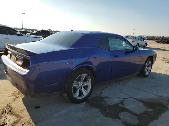 2C3CDZAG0KH606600 - 2019 DODGE CHALLENGER SXT BLUE photo 3