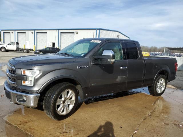 1FTFX1EG3HKC51175 - 2017 FORD F150 SUPER CAB GRAY photo 1