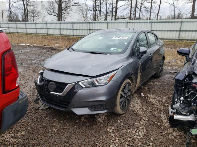 3N1CN8EV6ML828972 - 2021 NISSAN VERSA SV GRAY photo 1