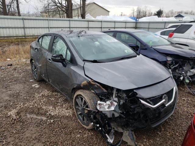 3N1CN8EV6ML828972 - 2021 NISSAN VERSA SV GRAY photo 4