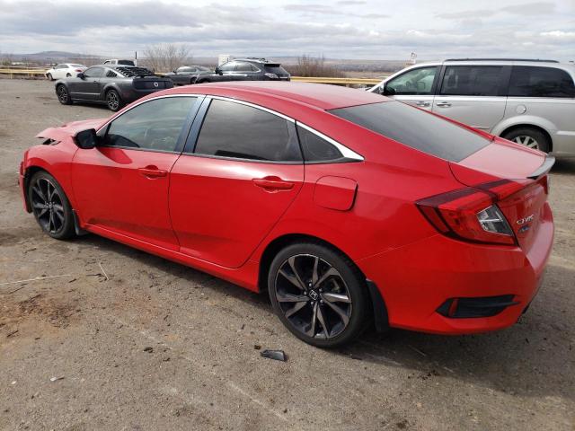 2HGFC2F84KH524259 - 2019 HONDA CIVIC SPORT RED photo 2