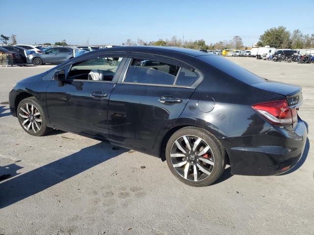 2HGFB2F99FH523836 - 2015 HONDA CIVIC EXL შავი ფოტო 2
